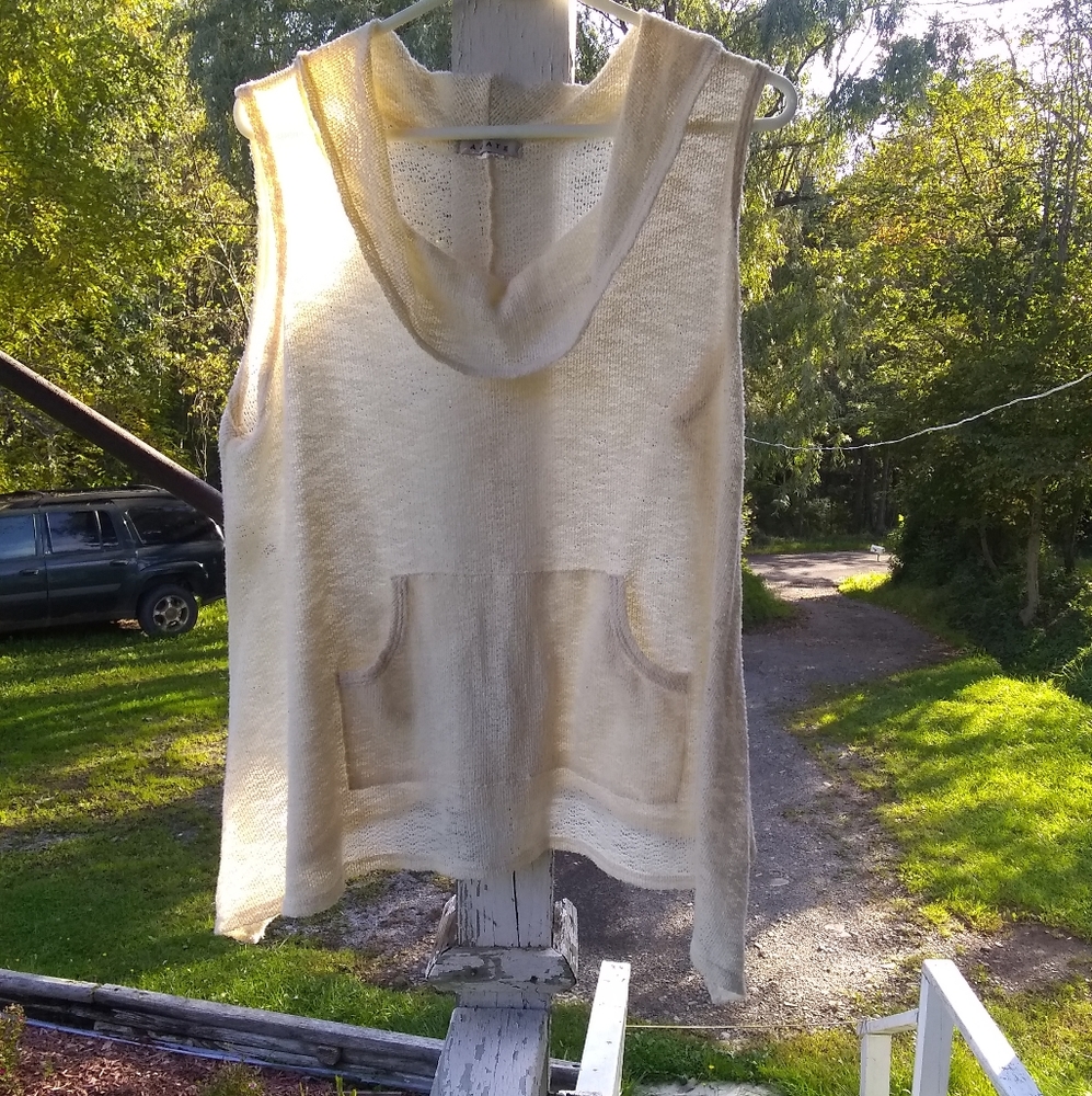 Yellow Cowlneck Sweater